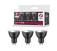 Paulmann LED GU10 4.8 W 350 lm ZigBee black 3x