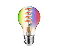 Paulmann 29156 Filament 230V Smart Home Zigbee LED Bulb E27 470lm 6.3W RGBW+ dimmable Gold lamp