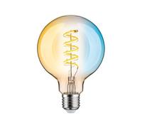 Paulmann LED globe G95 ZigBee E27 7.5W gold CCT