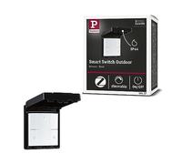 Paulmann 50137 Smart Home Zigbee Wall Switch Outdoor IP44 on/Off/dim White Control Plastic