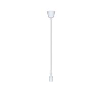 Paulmann 50383 Pendant luminaire Neordic Ketil max. 20 watt Pendant lamp White Ceiling lamp Silicone, Plastic Pendant luminaire E27