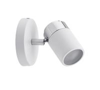 Paulmann 66710 Spotlight Zyli IP44 max 1x10W GU10 White/Chrome 230V Metal