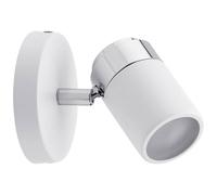 Paulmann 66710 Zyli Bathroom Wall Light 10W IP44 GU10 White Chrome