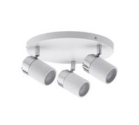 Paulmann 66712 Spotlight Zyli IP44 Rondel max 3x10W GU10 White/Chrome 230V Metal