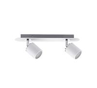 Paulmann 66718 Spotlight Tube IP44 max 2x10W GU10 White/Chrome 230V Metal