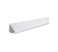 Paulmann 70262 Delta Profile With Diffuser For Led Strips 1 M Illuminated Skirting Board Anodised Aluminium Satin