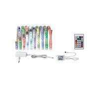 Paulmann 704.81 Function Digital LED Strip Set 3 m RGB 9.6 W 230/12 V Low Voltage 18 VA White Plastic 70481