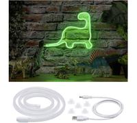 Paulmann 70563 LED Strip 1m USB Plug Green Neon Light Bends Easily