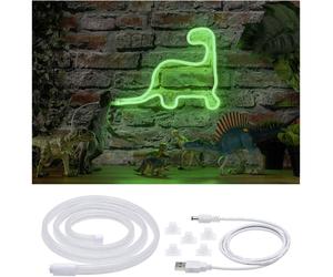 Paulmann 70563 LED Strip 1m USB Plug Green Neon Light Bends Easily