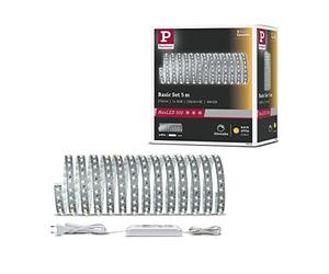 Paulmann 70604 Function MaxLED 500 Basisset 5m Warm White 33W 230/24V 75VA Silver