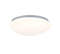 Paulmann 70722 LED ceiling luminaire Leonis HF-Sensor 270mm IP44 warm white rnd. incl. 1x9.5w ceil. lamp white liv. room lamp plastic hall lamp 2700K