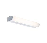 Paulmann 70878 Arneb LED Wall luminaire incl. 1x9-watt IP44 Ceiling lamp White Bathroom lamp Aluminium, Acrylic Mirror luminaire 3000 K