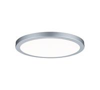 Paulmann 70934 Atria LED Panel Round incl. 1x19-watt Ceiling lamp Chrome matt Ceiling luminaire Plastic Living Room lamp 4000 K