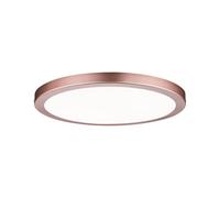 Paulmann 70940 LED Panel Atria 300mm neutral white round incl. 1x19 watt ceiling luminaire rosé gold ceiling lamp plastic living room lamp 4000 K