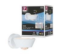 Paulmann 70946 LED Ceiling luminaire WallCeiling Sabik IP44 230V Round incl. 1x9 / 1x4 watt dimmable Ceiling luminaires White matt Plastic 2700 K