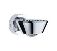Paulmann 70947 LED Ceiling luminaire WallCeiling Sabik IP44 230V Round incl. 1x9 / 1x4 watt dimmable Ceiling luminaires Chrome Plastic 2700 K