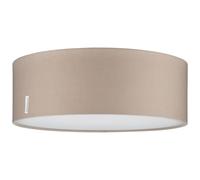 Paulmann 70952 Ceiling luminaire Mari max. 2x20 watt Ceiling lamp Beige Living Room lamp Fabric Hallway lamp E27