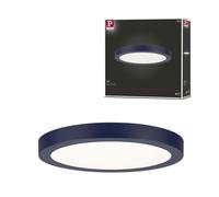 Paulmann 70986 LED Panel Abia 300 mm warm white round incl. 1x22 Watt night blue matt ceiling lamp plastic 2700 K