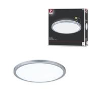 Paulmann 71005 LED Panel Atria Shine 293 mm Round incl. 1x16 W Daylight White Chrome matt Light Panel Plastic Ceiling Panel 4000 K