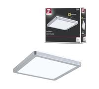 Paulmann 71007 LED Panel Atria Shine 190x190mm Square incl. 1x11,2 W Daylight White matt Chrome Plastic Light Panel Ceiling Panel 4000 K