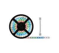 Paulmann 71044 LED Stripe MaxLED 500 RGBW with Adaptor Cable 10 m Colour Control IP20 Including 1 x 72 Watt Dimmable Silver Plastic 3000 K
