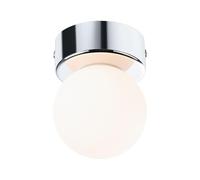 Paulmann 71061 Ceiling luminaire Selection Bathroom Gove IP44 G9 230V max. 20W dimmable Chrome, Satin Bathroom luminaire
