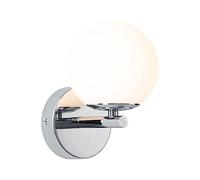 Paulmann 71067 LED wall luminaire Selection Bathroom Gove IP44 3000K 400lm 230V 5W Chrome, Satin Bathroom luminaire