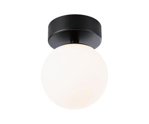 Paulmann 71071 LED Ceiling luminaire Selection Bathroom Gove IP44 3000K 400lm 230V 5W Black matt, Satin Bathroom luminaire