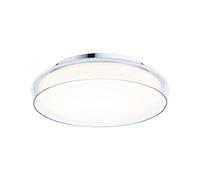 Paulmann 71075 LED Ceiling luminaire Selection Bathroom Luena IP44 3000K 860lm 230V 16.5W Glass, Chrome Bathroom luminaire
