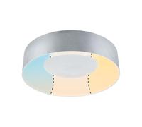 Paulmann 71094 LED Ceiling luminaire Casca IP44 White Switch 2300lm 230V 18W Aluminium Round dimmable Metal, Plastic 3000K