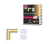 Paulmann 71121 MaxLED 500 LED Strip Full Line COB Corner 90° 0.3W 833lm/m 800LEDs/m dimmable 0m Silver Plastic 2700K LED Strip Expandable