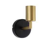 Paulmann 71137 Wall luminaire Ravi IP44 E27 max. 60W Black matt, Gold Wall luminaire lamp not Included
