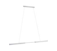 Paulmann 76988 LED Pendant luminaire Touchless Sensor Aptare 2700K 2050lm / 2050lm 2x16.5/16.5W Brushed Aluminium dimmable