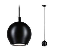 Paulmann 76992 LED Pendant luminaire Shima IP44 GU10 max. 10W Black Bathroom Lighting - luminaire lamp not Included