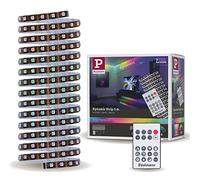 Paulmann 78888 LED Strip Dynamic Set 5 m Dynamic Rainbow RGB IP20 12 V DC incl. 1 x 10.5 Watt Dimmable Strip Light White Plastic
