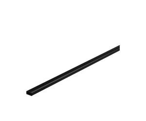 Paulmann 78902 Base Profile with Black Diffuser 1m LED Channels Black Strips Aluminium, Plastic Strip