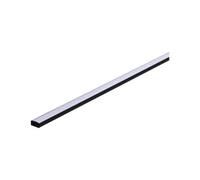 Paulmann 78902 Base Profile With White Diffuser 1M Led Channels Black Strips Aluminium, Plastic Strip