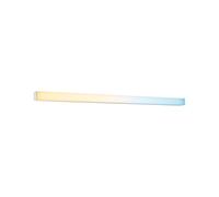 Paulmann 78945 LED Ceiling luminaire Mirror luminaire Tova IP44 Tunable White 1000lm 230V max. 8.7W Chrome, White dimmable Metal, Acrylic 2700 K