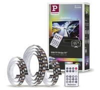 Paulmann 78966 LED Strip FlexLED 3D Basic Set 5m RGB incl. 1x26 watt dimmable Lighting Strip White Light Strip Plastic LED Strip