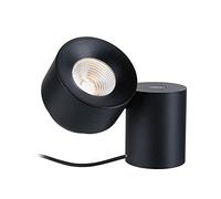 Paulmann Puric Pane LED Table Lamp 3W Black Dimmable Touch Switch 79776