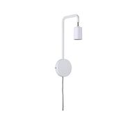Paulmann 79811 Calvani Wall-Mounted Reading luminaire max. 40 watts Wall-Mounted Reading lamp White Reading Light Metal Wall Lighting E27