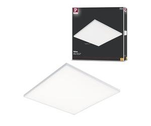 Paulmann 79818 Velora LED Panel Rectangular incl. 1x34 watt Ceiling lamp White matt Light Panel Metal Ceiling Light 3000 K