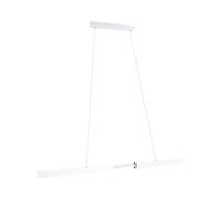 Paulmann 79889 LED Pendant luminaire Aptare incl. 1x18 / 1x18 watt dimmable Ceiling lamp White matt Brushed Pendant luminaire Metal Pendant lamp 2700K