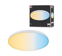 Paulmann 79895 LED panel Velora Smart Home Zigbee 400mm round incl. 1x22W dimmable Tunable White White light control Ceiling luminaire 2700K