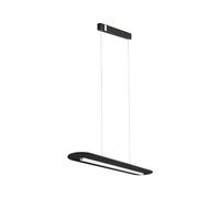 Paulmann 79989 LED Pendant luminaire 3-Step dimming Tulga 27W Anthracite 2700K Felt luminaire 1800lm