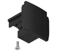 Paulmann 91384 ProRail3 Connector End Cap 1 Pack 35 x 31.5 mm Black Systems Ceiling Rail Plastic