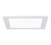 Paulmann 92066 Recessed Panel Square Ceiling Light 18 W Light 4000 K Neutral White LED Panel White IP44 Splashproof Includes Light Bulb Recessed Light Plastic 18 W