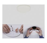 Paulmann 92397 Veluna Panel LED Recessed Light 8.5W Satin Neutral ...