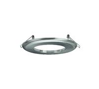 Paulmann 92506 Flush Mount Adapter 50W Iron Brushed, Fit Ø75-120mm