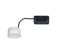 Paulmann 93070 Nova LED Recessed Light Module 3-Step Dim Warm White 470 lm 51 mm Round 1 x 6 Watt Dimmable Satin Plastic 2700 K Coin 6 W